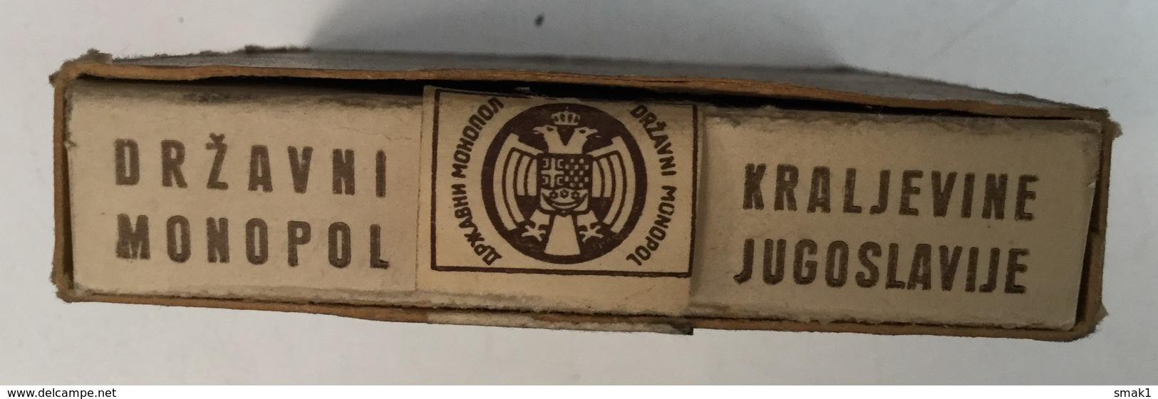 FULL UNUSED  TOBACCO  BOX   TRABUKO  HRVATSKI DRZAVNI MONOPOL - Empty Tobacco Boxes