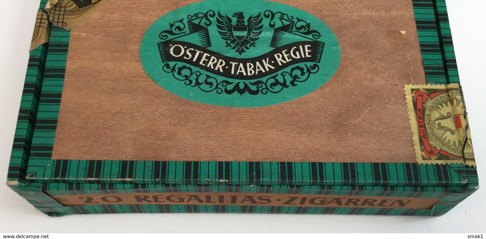 EMPTY  TOBACCO  BOX    ÖSTERR TABAK REGIE - Boites à Tabac Vides