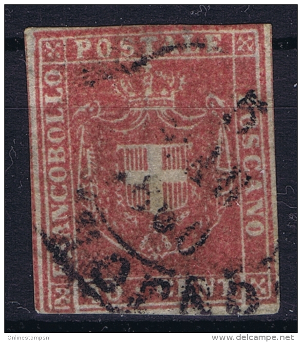 Toscana Sa 21 Mi 21 Used Obl. 1860 - Tuscany