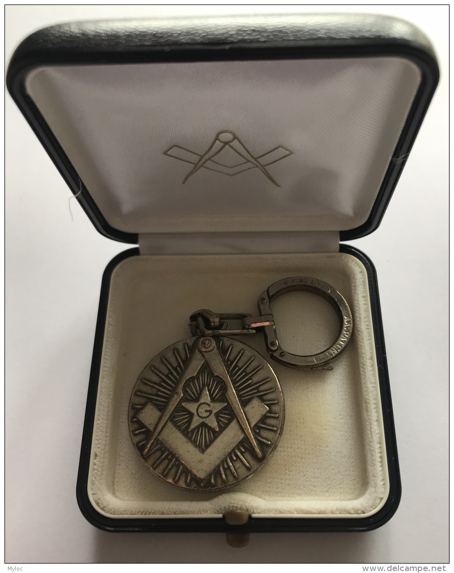 Franc-Maçonnerie. Porte Clés Franc-Maçon. Freemason. - Professionnels/De Société