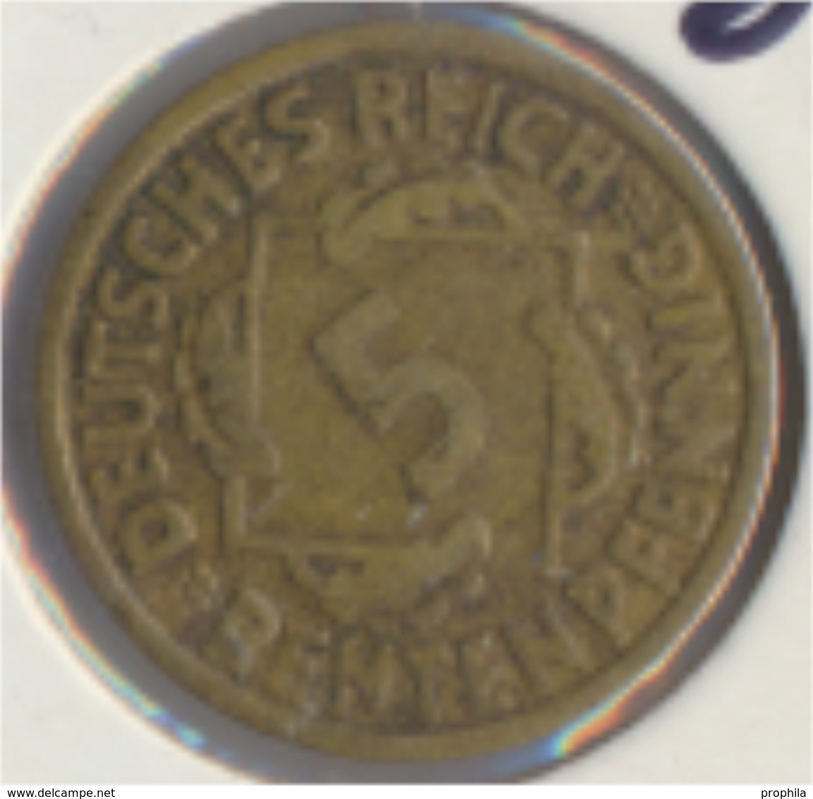 Deutsches Reich Jägernr: 308 1923 G Sehr Schön Aluminium-Bronze 1923 5 Rentenpfennig Ähren (9157969 - 5 Rentenpfennig & 5 Reichspfennig