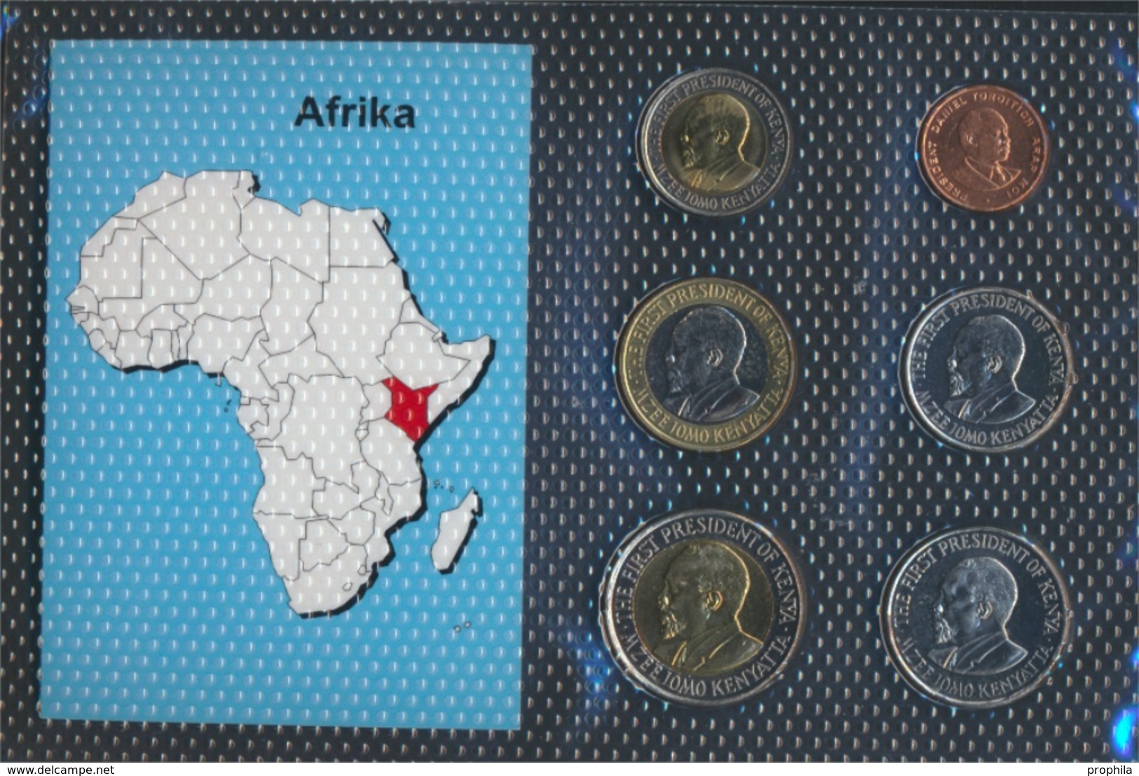 Kenia Stgl./unzirkuliert Kursmünzen Stgl./unzirkuliert 1995-1998 10 Cents Bis 20 Schilling (9031222 - Kenya