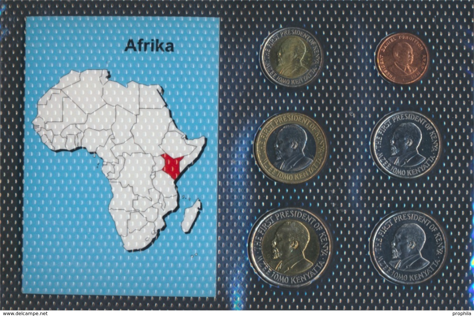 Kenia Stgl./unzirkuliert Kursmünzen Stgl./unzirkuliert 1995-1998 10 Cents Bis 20 Schilling (9031224 - Kenia