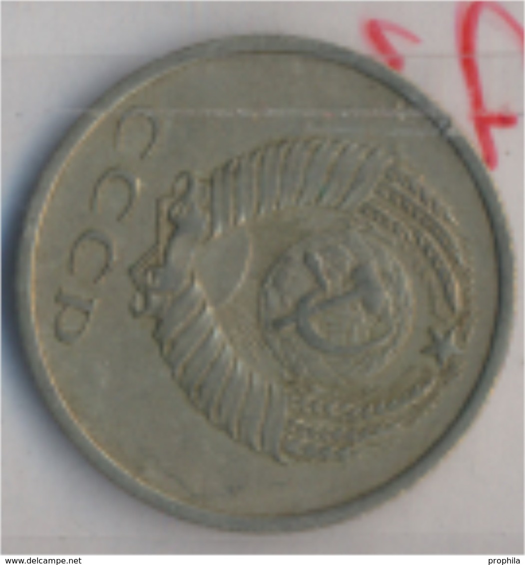 Sowjetunion KM-Nr. : 132 1973 Sehr Schön Kupfer-Nickel-Zink 1973 20 Kopeken Wappen (9157925 - Russland