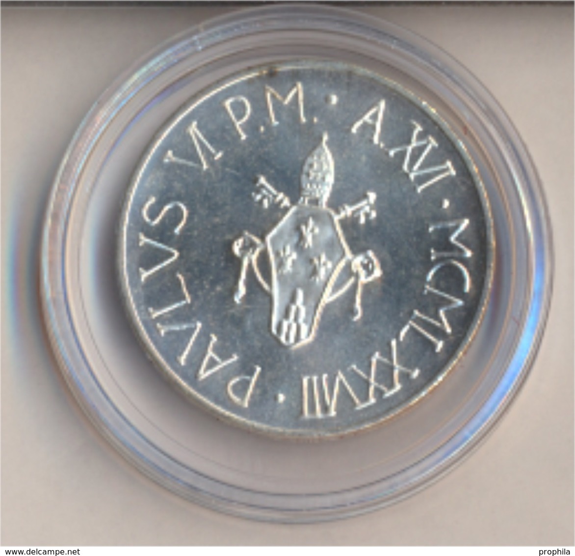 Vatikanstadt KM-Nr. : 139 1978 Stgl./unzirkuliert Silber 1978 500 Lire Jesus Auf Dem Wasser (9157929 - Vatikan