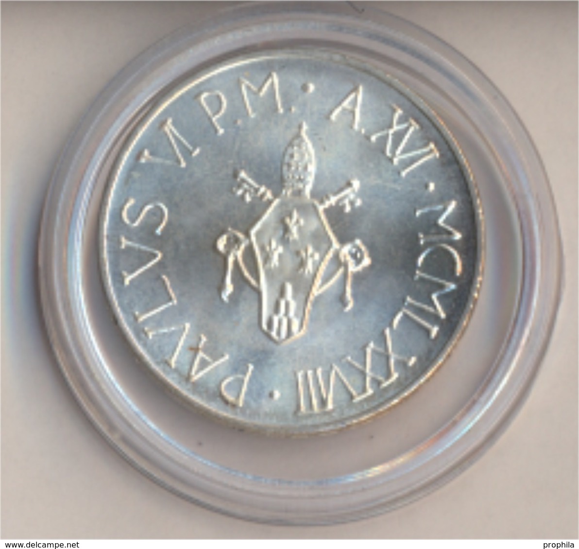 Vatikanstadt KM-Nr. : 139 1978 Stgl./unzirkuliert Silber 1978 500 Lire Jesus Auf Dem Wasser (9157946 - Vatikan