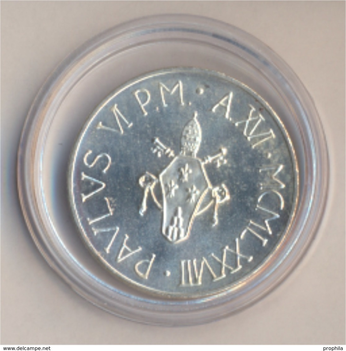 Vatikanstadt KM-Nr. : 139 1978 Stgl./unzirkuliert Silber 1978 500 Lire Jesus Auf Dem Wasser (9157948 - Vatikan