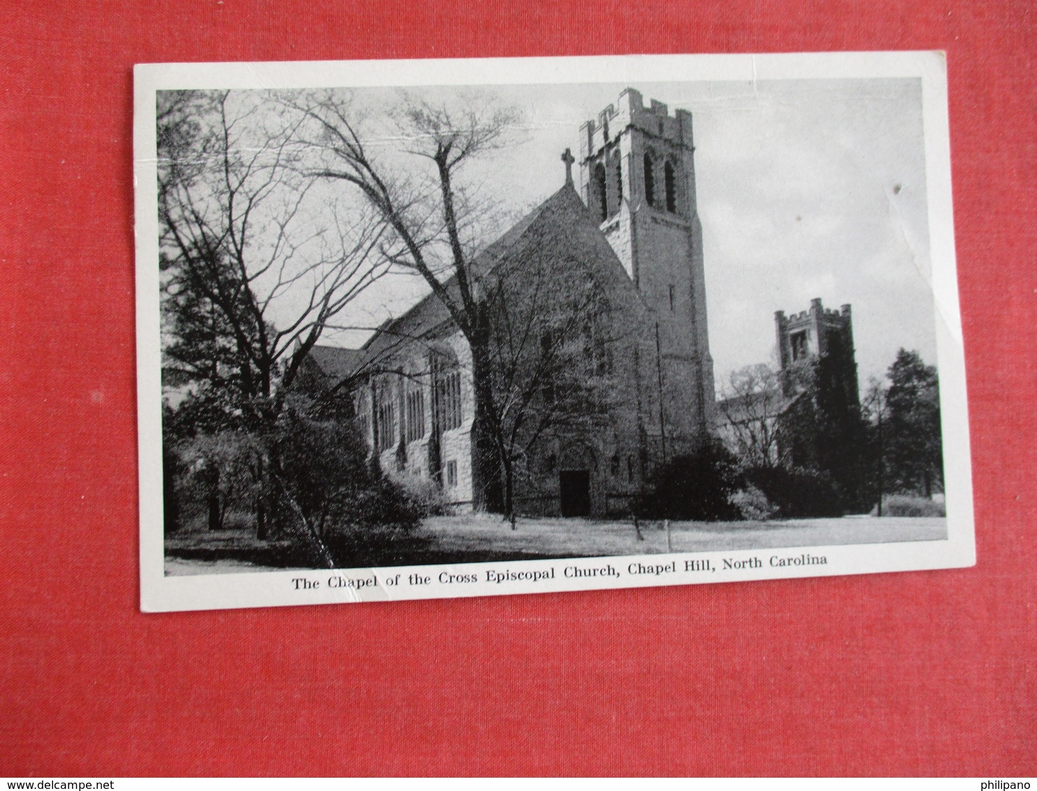 North Carolina > Chapel Hill Chapel Of The Cross Episcopal Church Has Crease    Ref 2915 - Chapel Hill