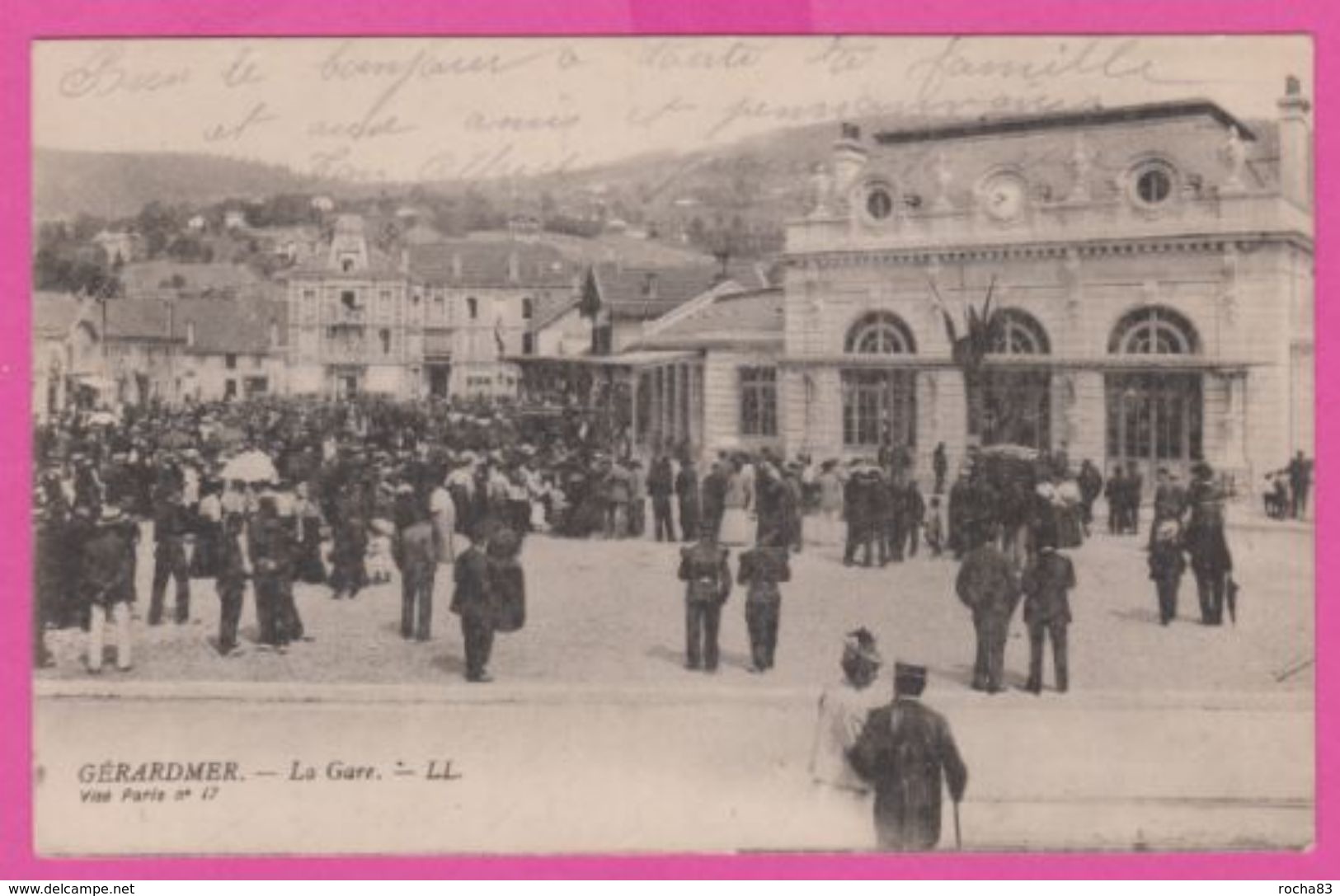 88 - GERARDMER , La Gare , Très Animée - Gerardmer