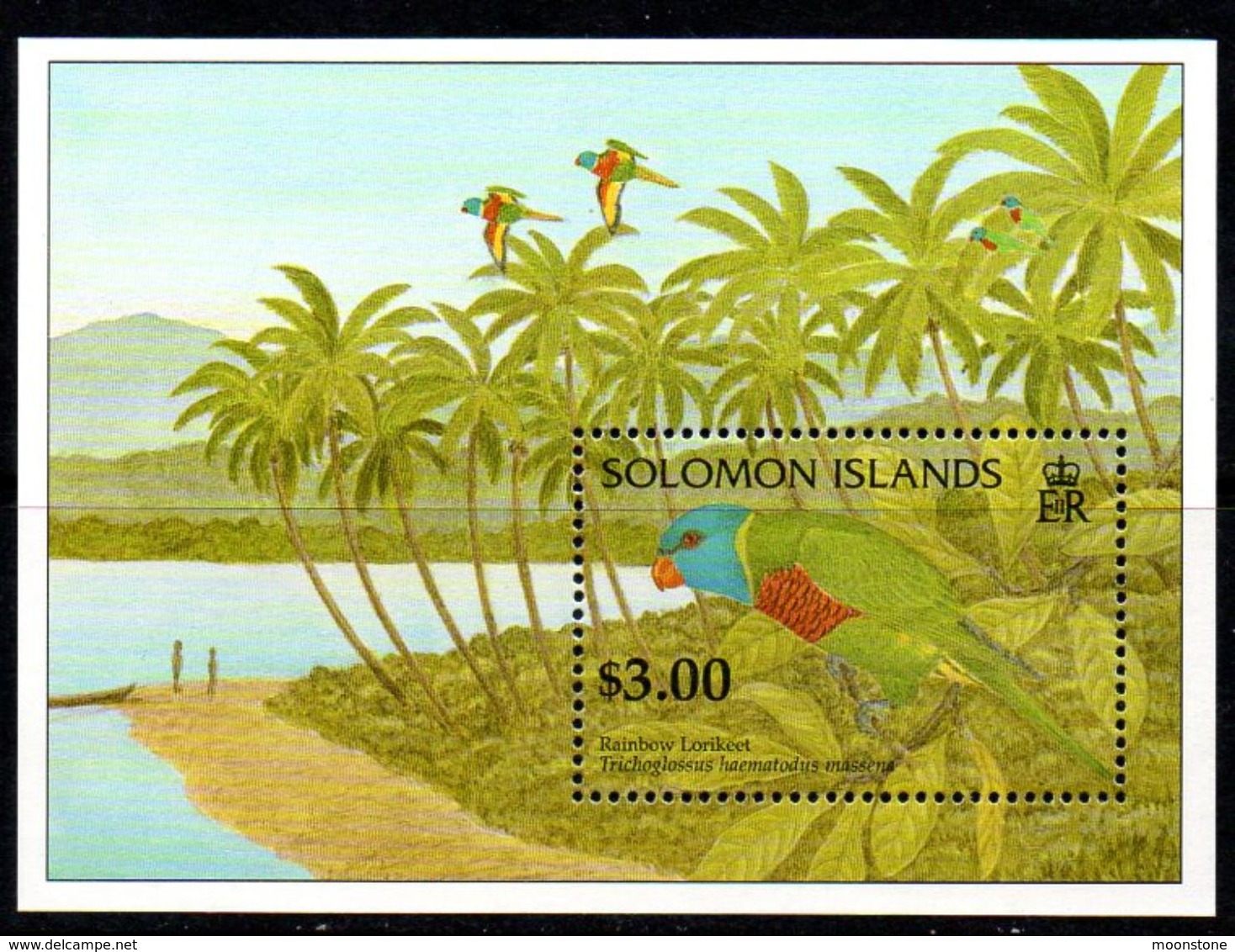 Solomon Islands 1996 Birds MS, MNH, SG 855 (B) - Solomon Islands (1978-...)