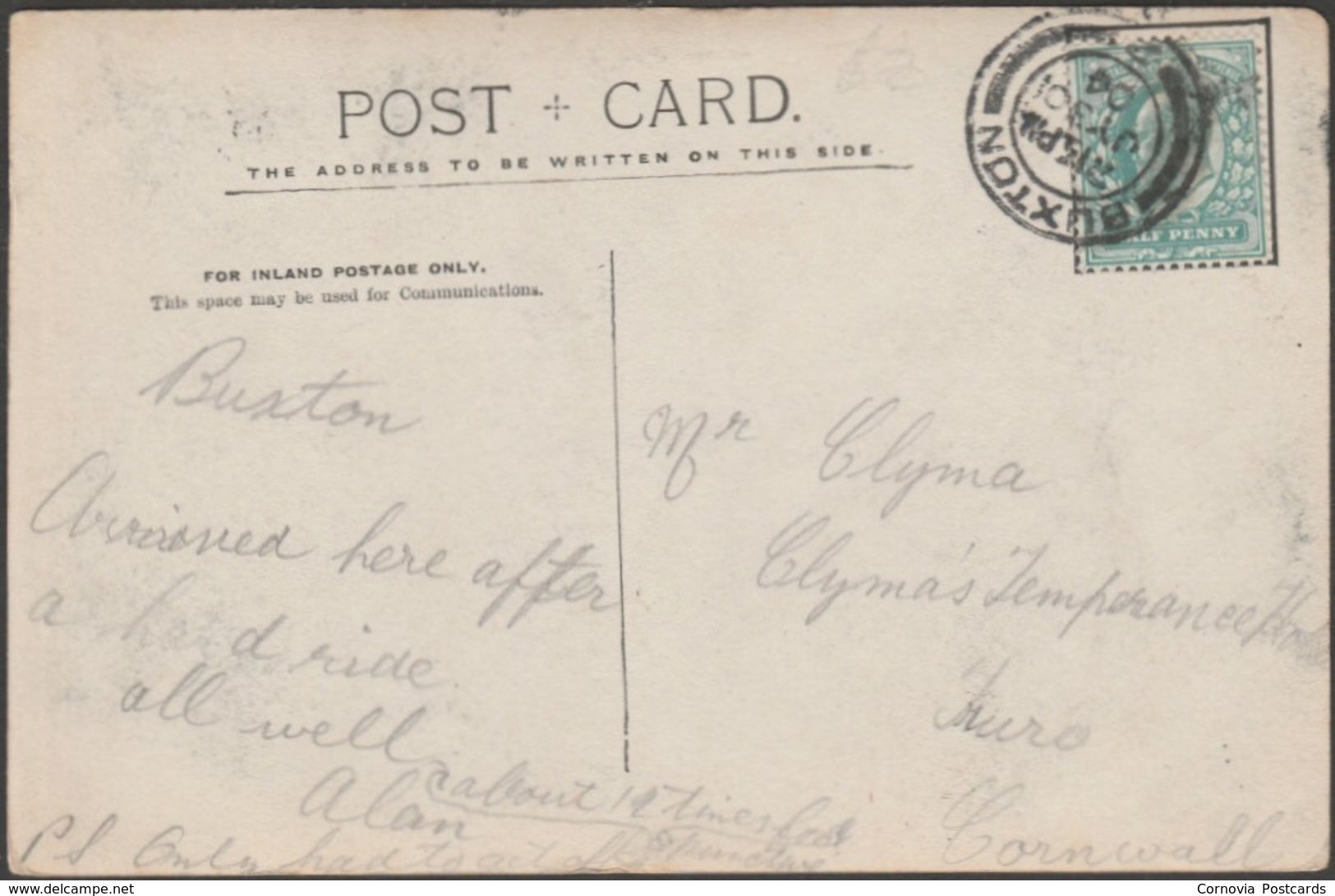 Chatsworth House, Derbyshire, 1904 - F Wright RP Postcard - Derbyshire