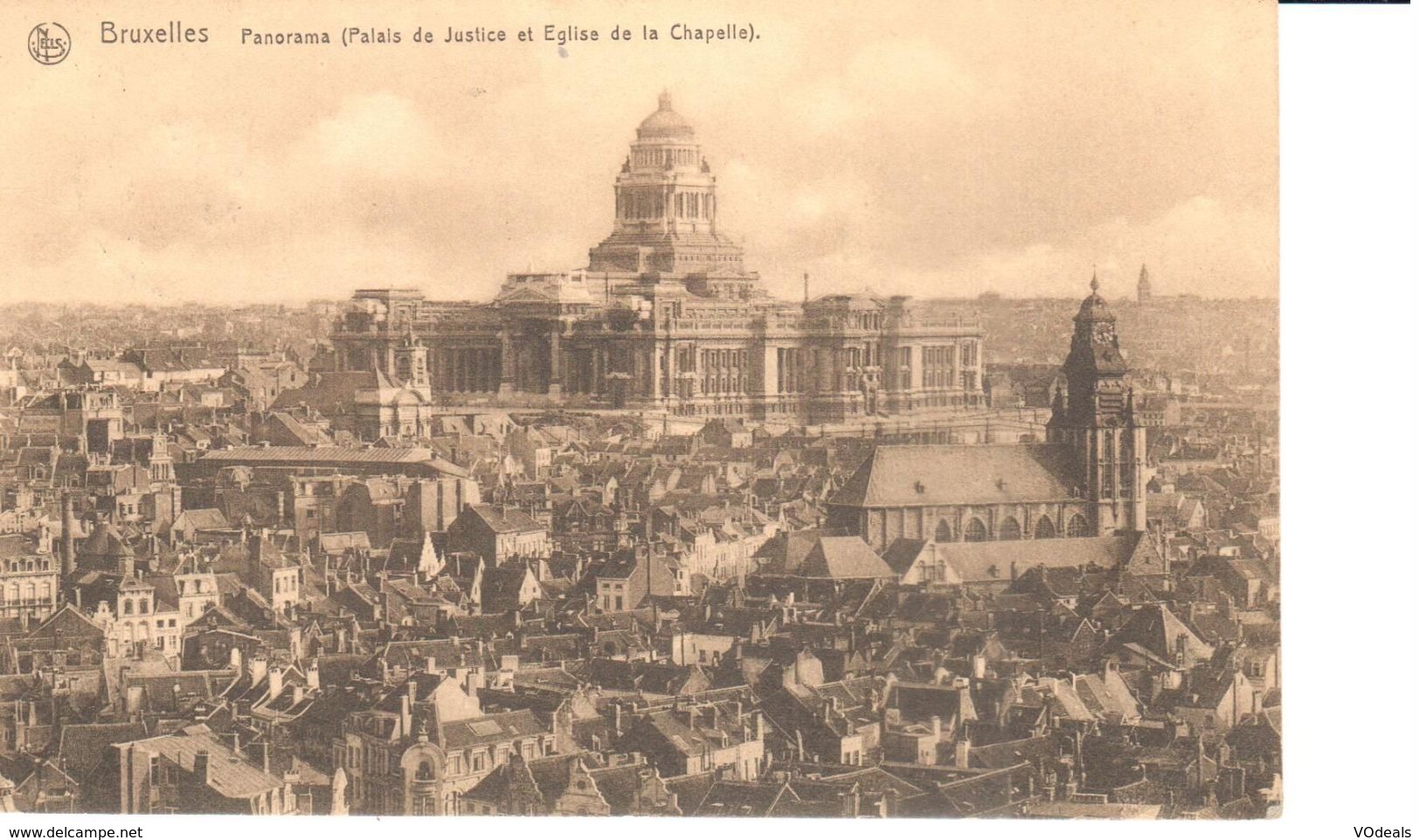 Bruxelles - CPA - Brussel - Panorama - Lanen, Boulevards