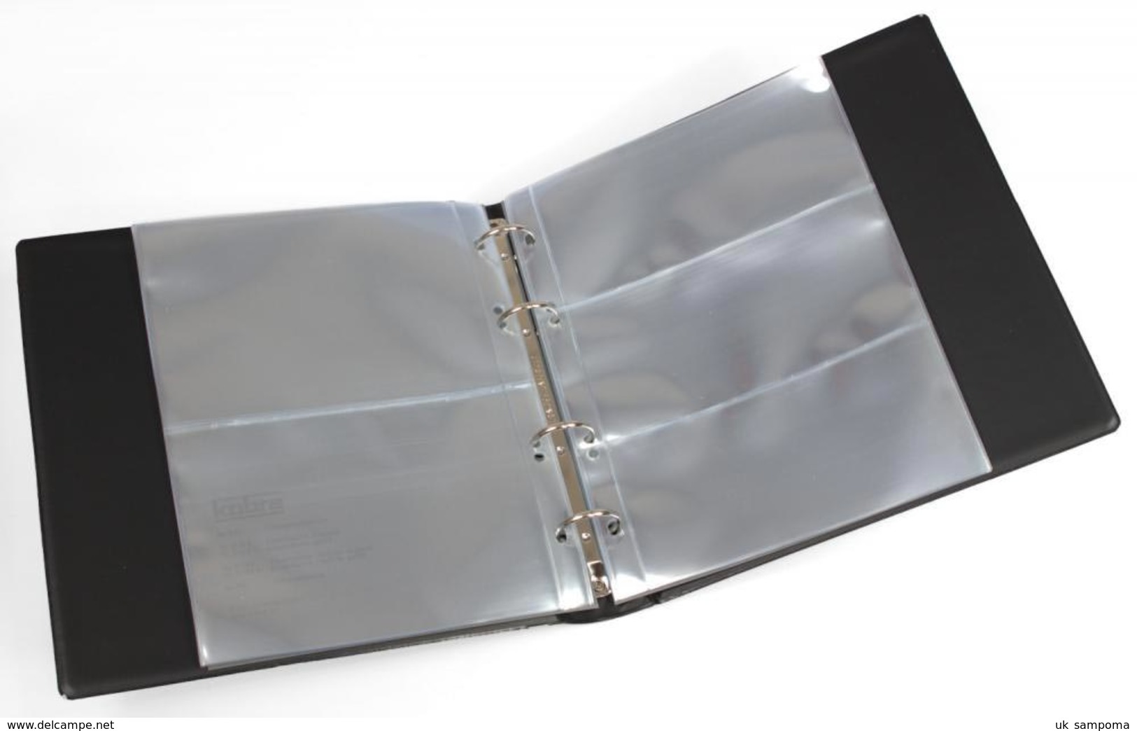 Banknote Album With 20 Crystal-clear Pages In Padded Ring Binder - Supplies And Equipment