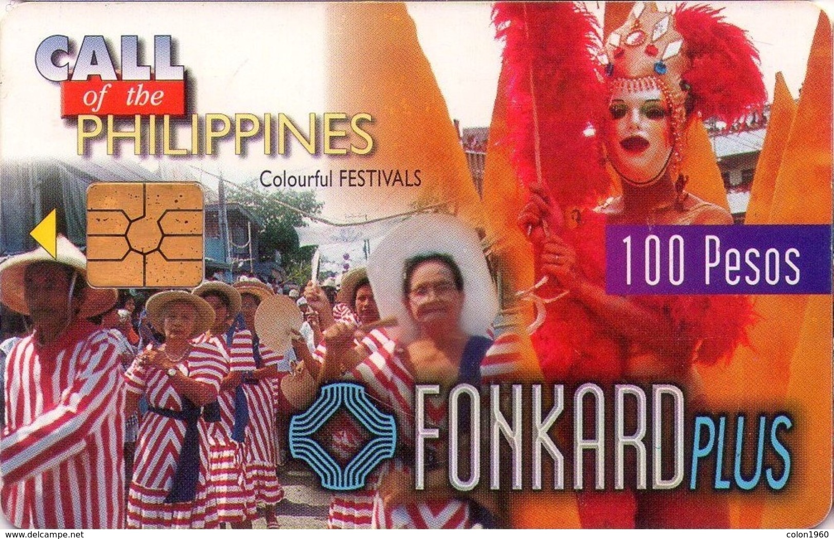 FILIPINAS. PH-PLDT-0002D. Colourful Festivals. (Exp. 09/30/99). (028). - Philippines