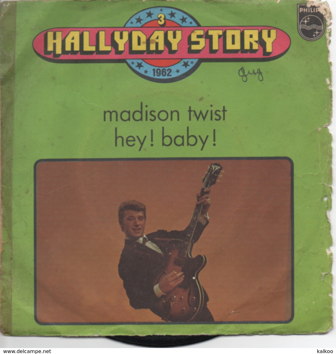 45 Tours ( Johnny Hallyday - Madison Twist ) - Other & Unclassified