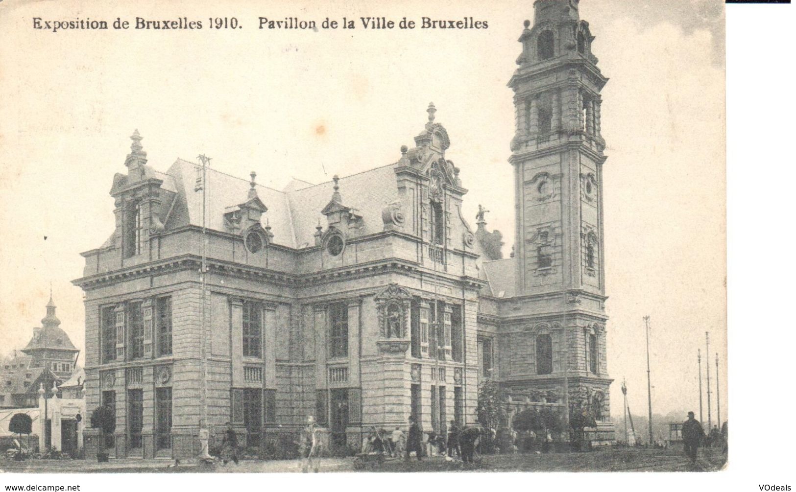 Bruxelles - CPA - Brussel - Exposition 1910 - Pavillon De La Ville De Bruxelles - Mostre Universali