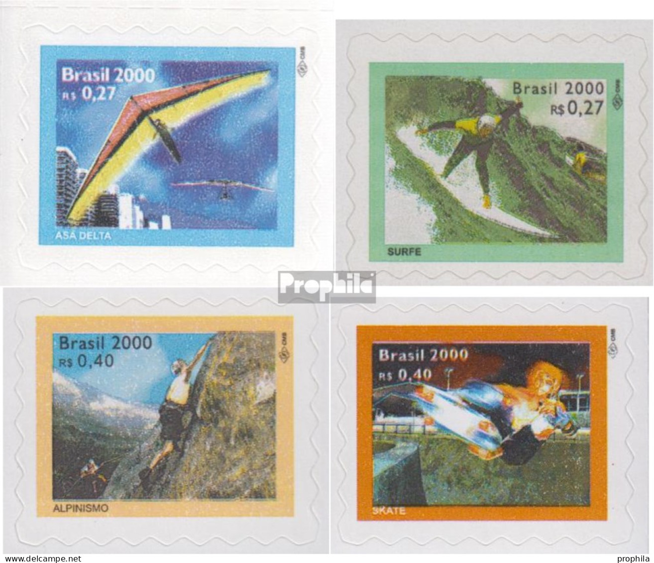 Brasilien 3037-3040 (kompl.Ausg.) Postfrisch 2000 Sport - Neufs