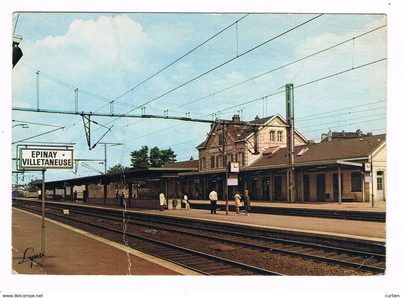 EPINAY - VILLETANEUSE  93  La Gare . - Villetaneuse