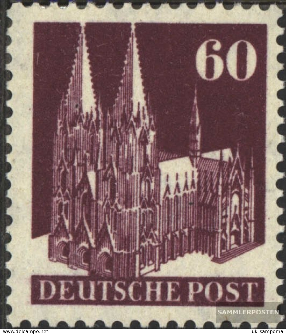 Bizonal (Allied Cast) 93W IV A Tight Dentate Unmounted Mint / Never Hinged 1948 Buildings - Sonstige & Ohne Zuordnung