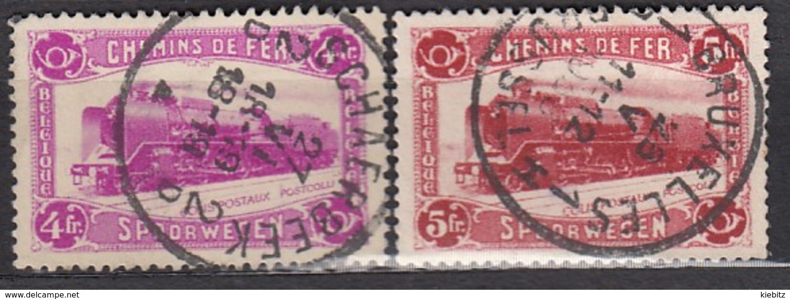 BELGIEN Postpaket 1934 -  MiNr: 9+10  Used - Sonstige & Ohne Zuordnung