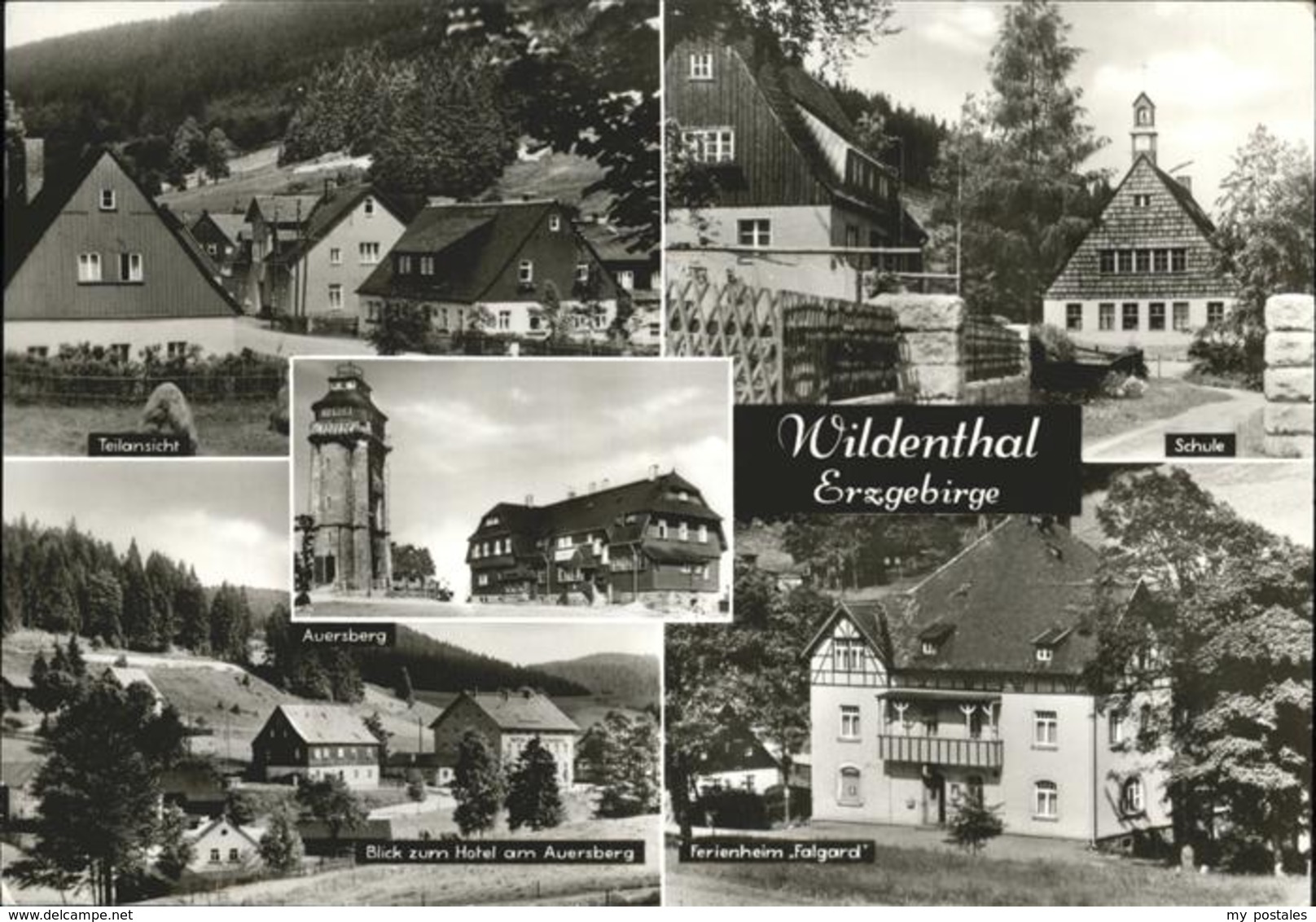 41258619 Wildenthal Eibenstock Schule Auersberg Ferienheim Falgard Wildenthal - Eibenstock