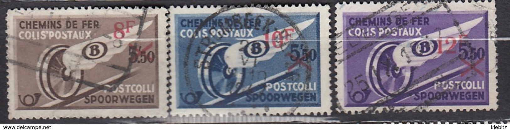 BELGIEN Postpaket 1946 -  MiNr: 18-20 Komplett  Used - Sonstige & Ohne Zuordnung
