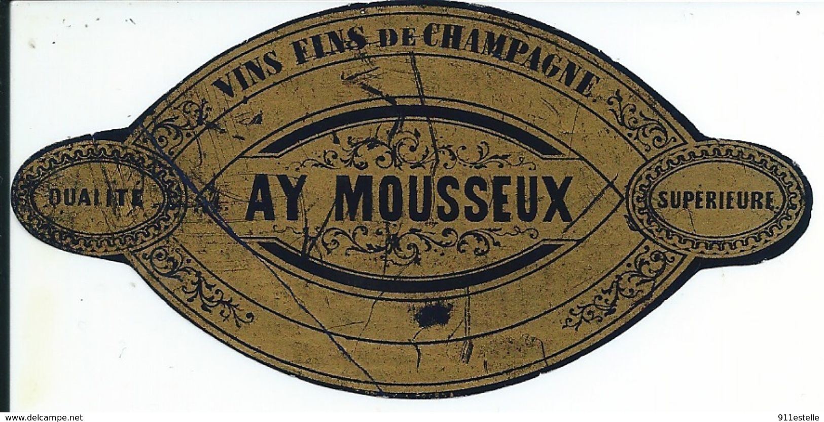 AY MOUSSEUX   VINS FINS DE CHAMPAGNE - Champagne