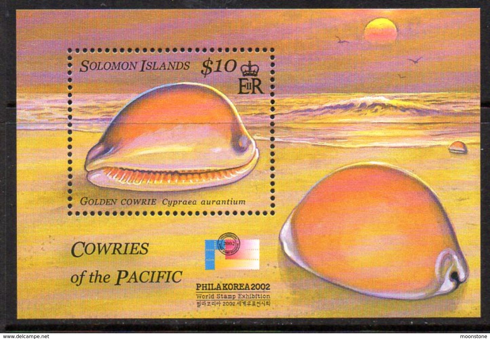 Solomon Islands 2002 Cowrie Shells MS, MNH, SG 1033 (B) - Salomon (Iles 1978-...)