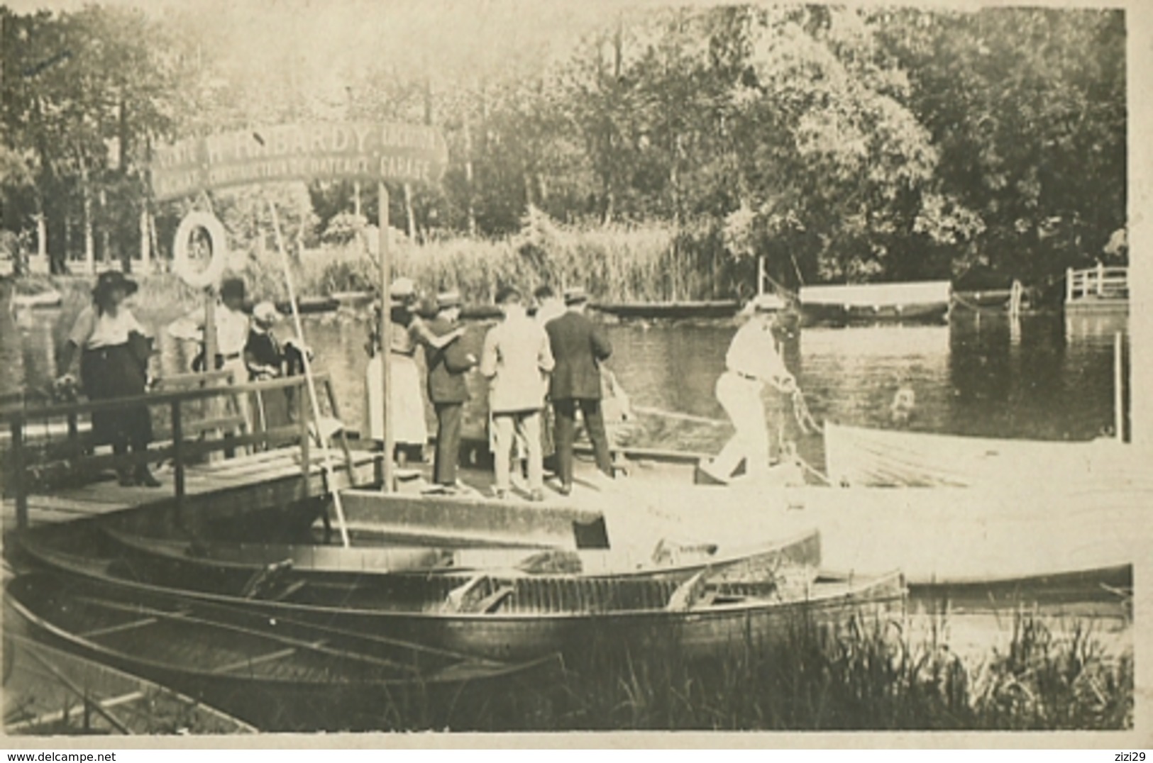 SAMOIS-SUR-SEINE: H. RABARDY Constructeur De Bateaux - Samois