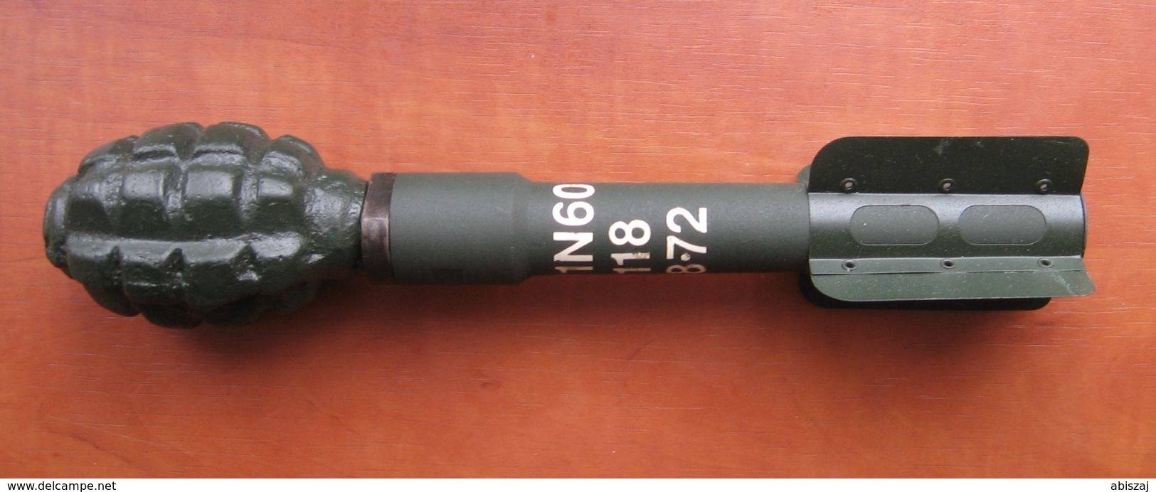 F1-N60  Grenade Neutralisé...  Zunden Fusee Projektil Obus - Armes Neutralisées