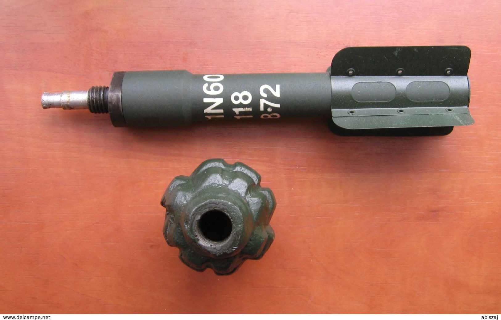 F1-N60  Grenade Neutralisé...  Zunden Fusee Projektil Obus - Armes Neutralisées