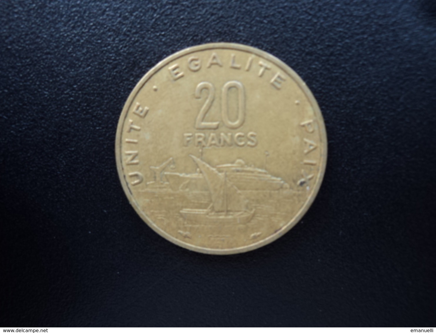 DJIBOUTI : 20 FRANCS 1983  KM 24   SUP / TTB+ - Djibouti