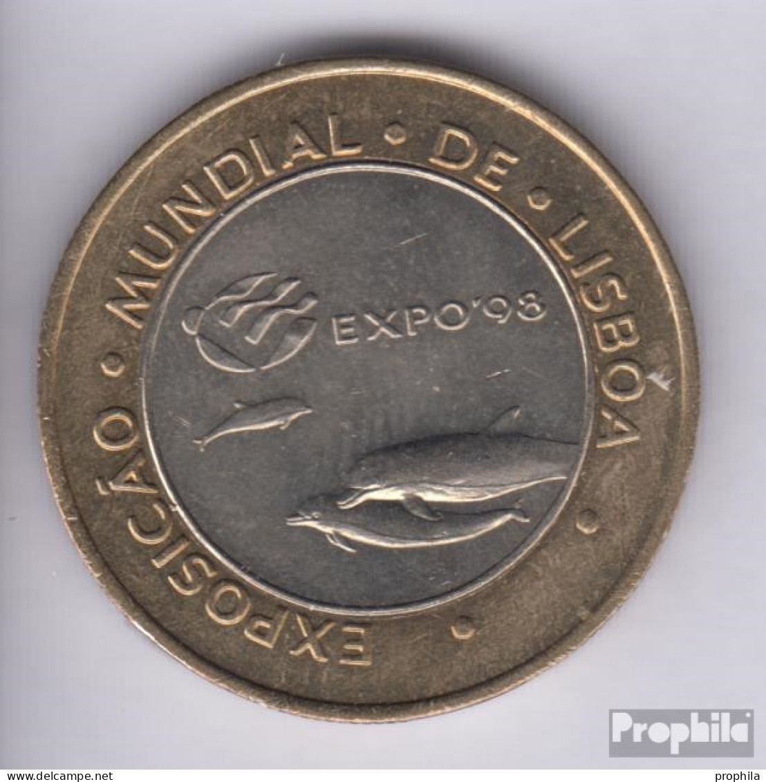 Portugal KM-Nr. : 694 1997 Stgl./unzirkuliert Bimetall Stgl./unzirkuliert 1997 200 Escudos Delphine - Portugal