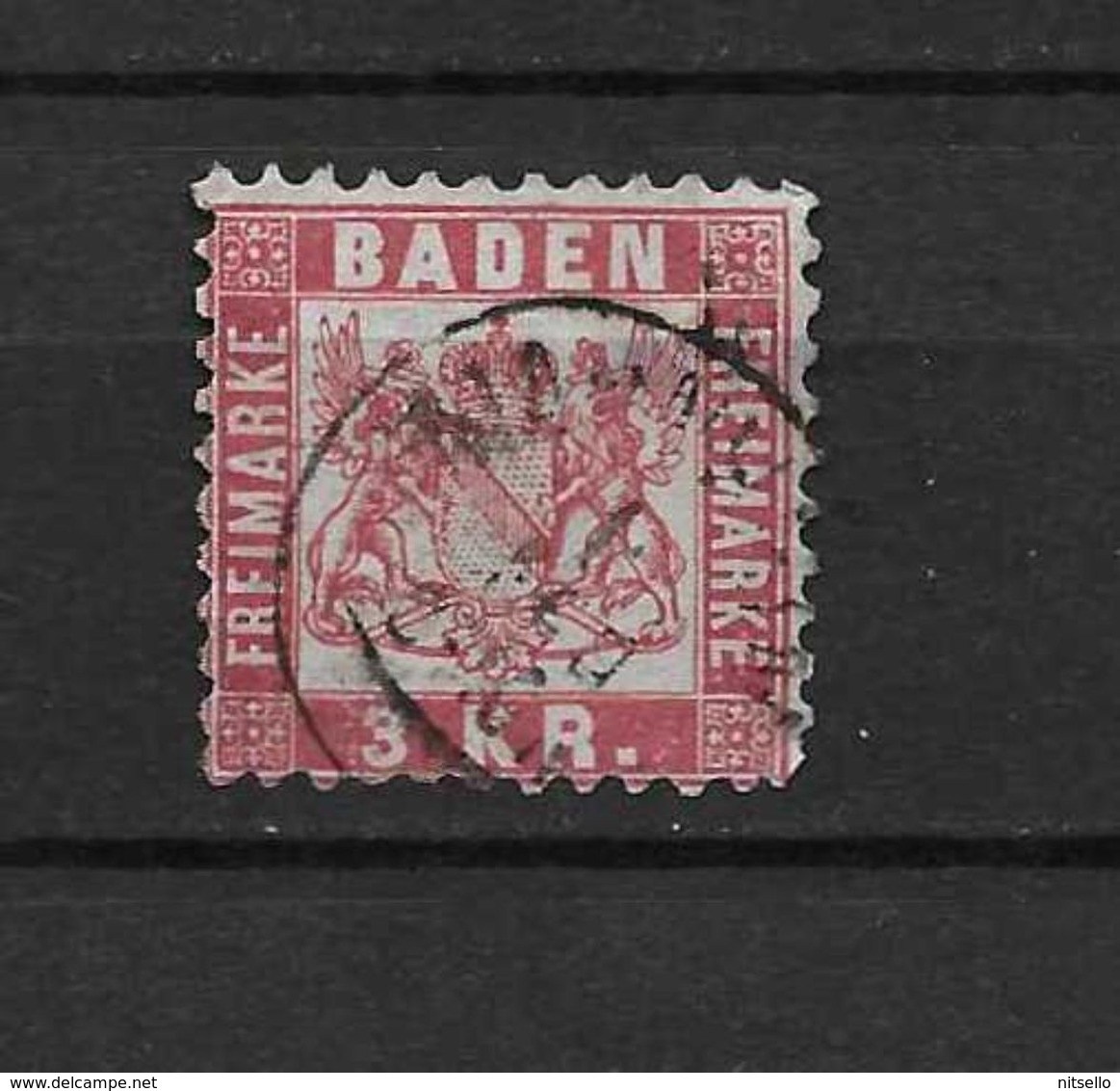 LOTE 2111  ///  (C030) ALEMANIA BADEN  YVERT Nº: 24    CATALOG./COTE: 4€ - Usados