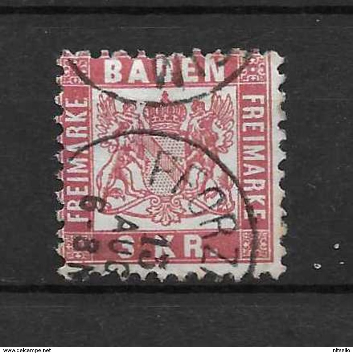 LOTE 2111  ///  (C030) ALEMANIA BADEN  YVERT Nº: 24    CATALOG./COTE: 4€ - Usados