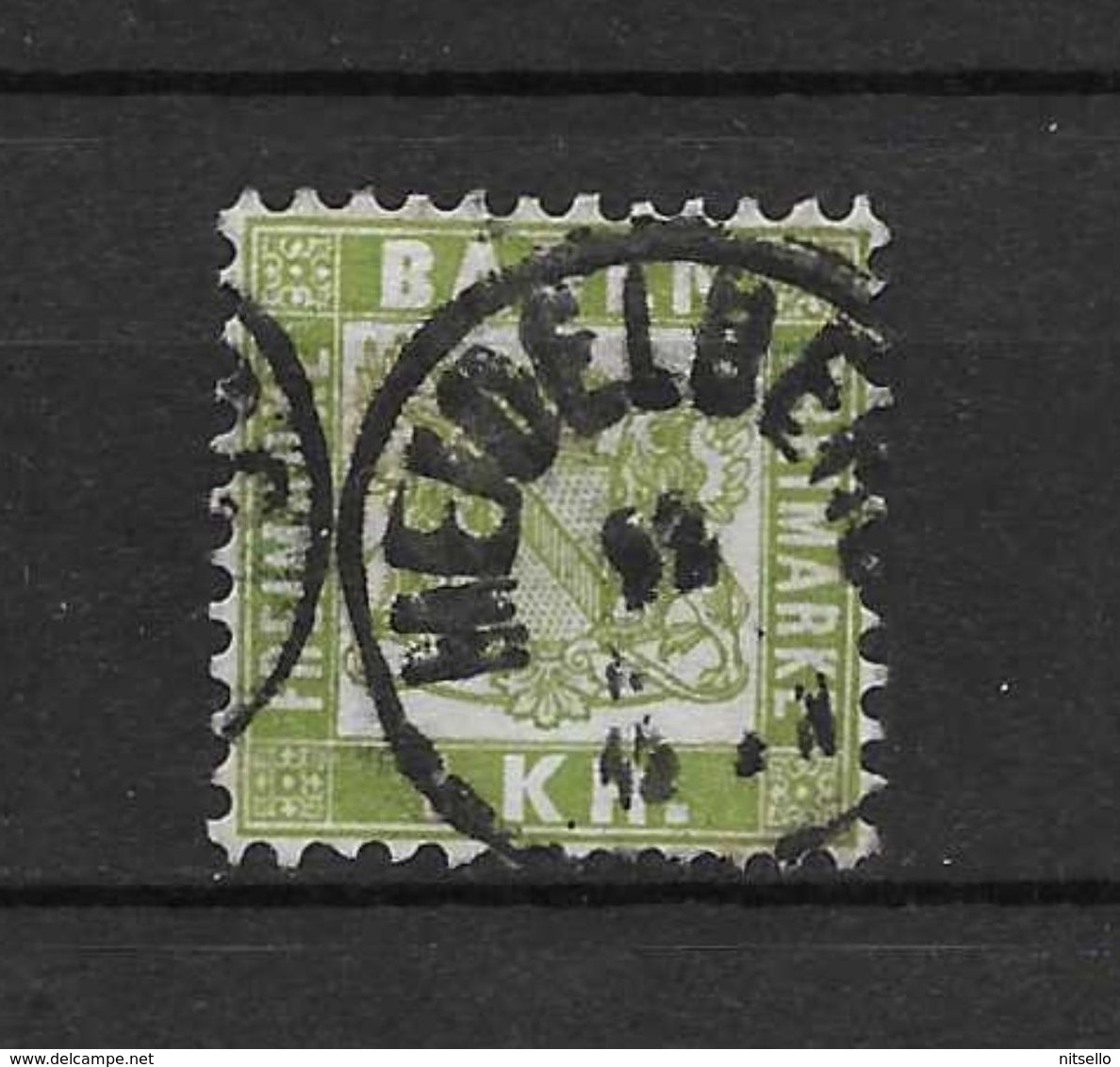 LOTE 2111  ///  (C030) ALEMANIA BADEN  YVERT Nº: 23  CATALOG./COTE: 9€ - Usados