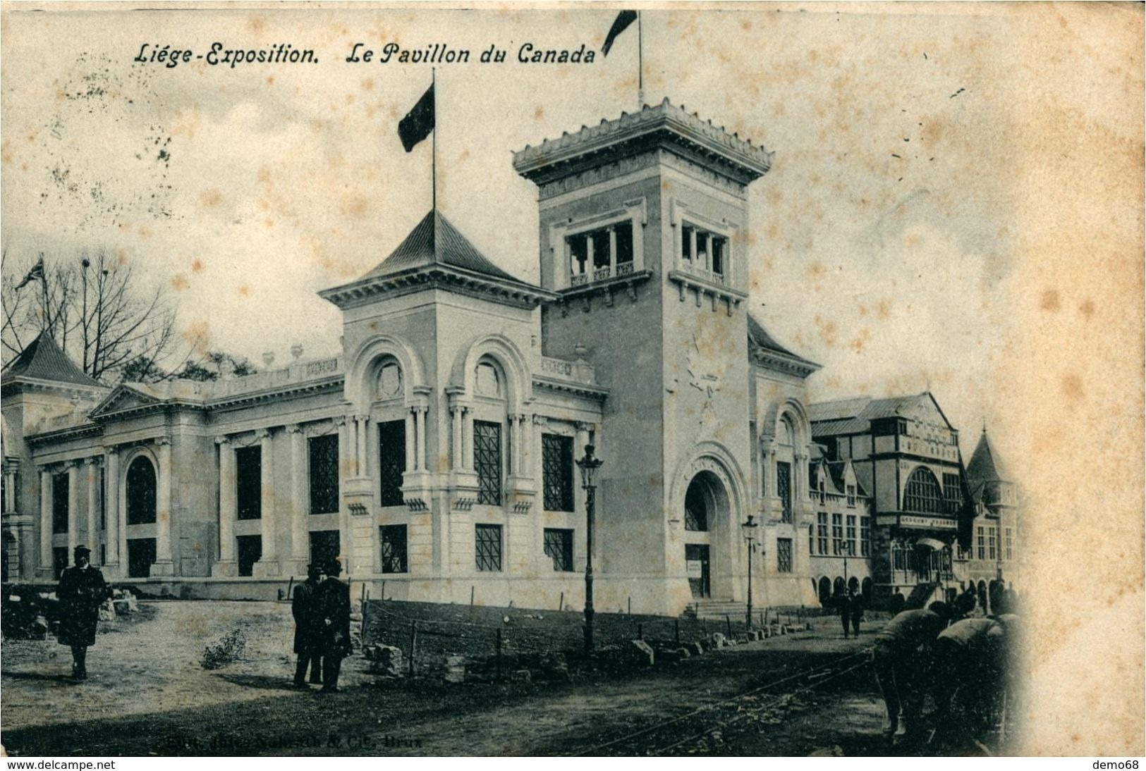 Belgique Belgie LIEGE EXPOSITION Et Une Du Pont Du Commerce Lot De 5 CARTES - Lüttich