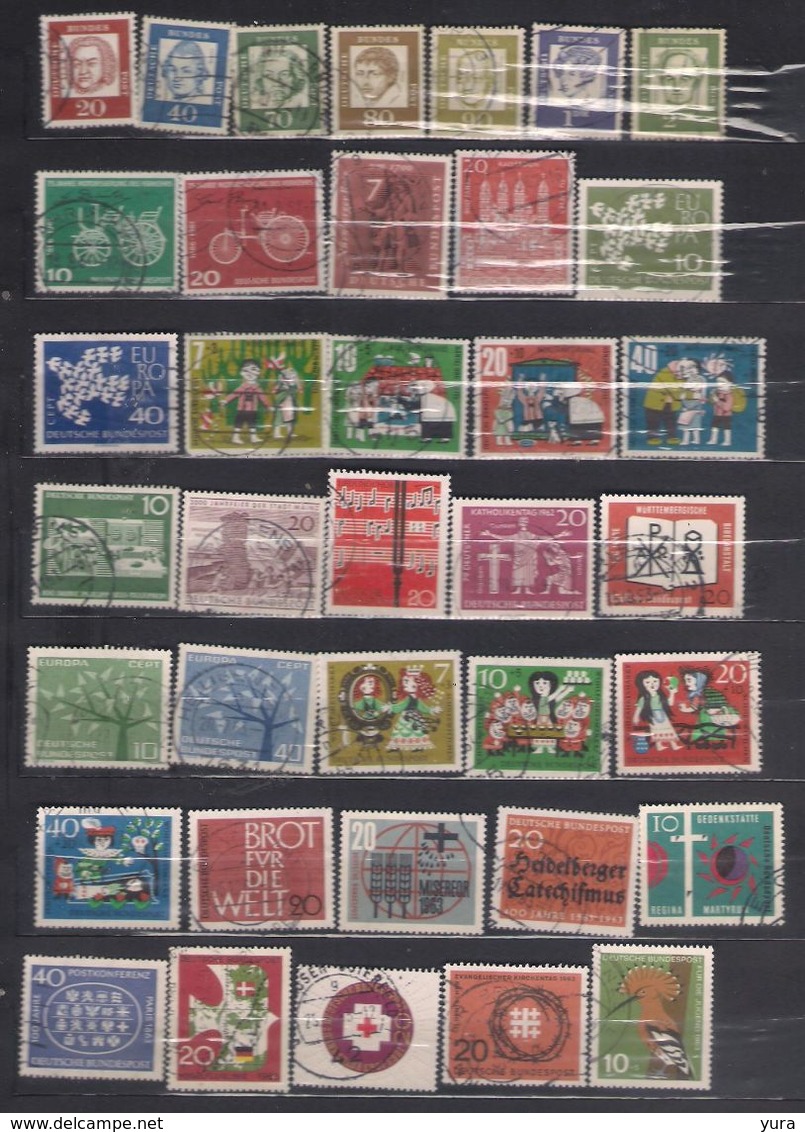 Lot 246 Federal Republic Collection 1952/1976 Verschiedene 327  Ohne Dublicate - Collections