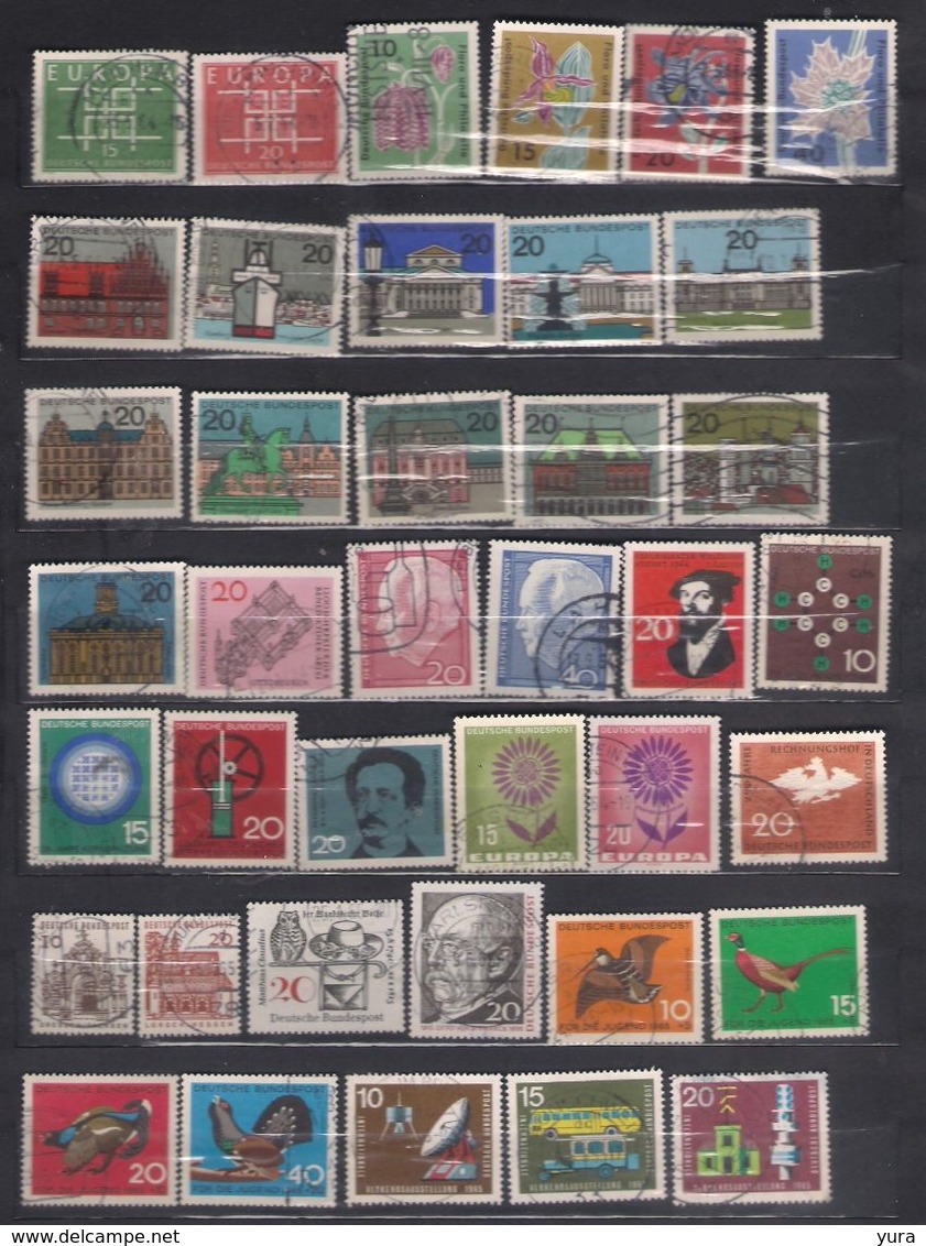 Lot 246 Federal Republic Collection 1952/1976 Verschiedene 327  Ohne Dublicate - Colecciones