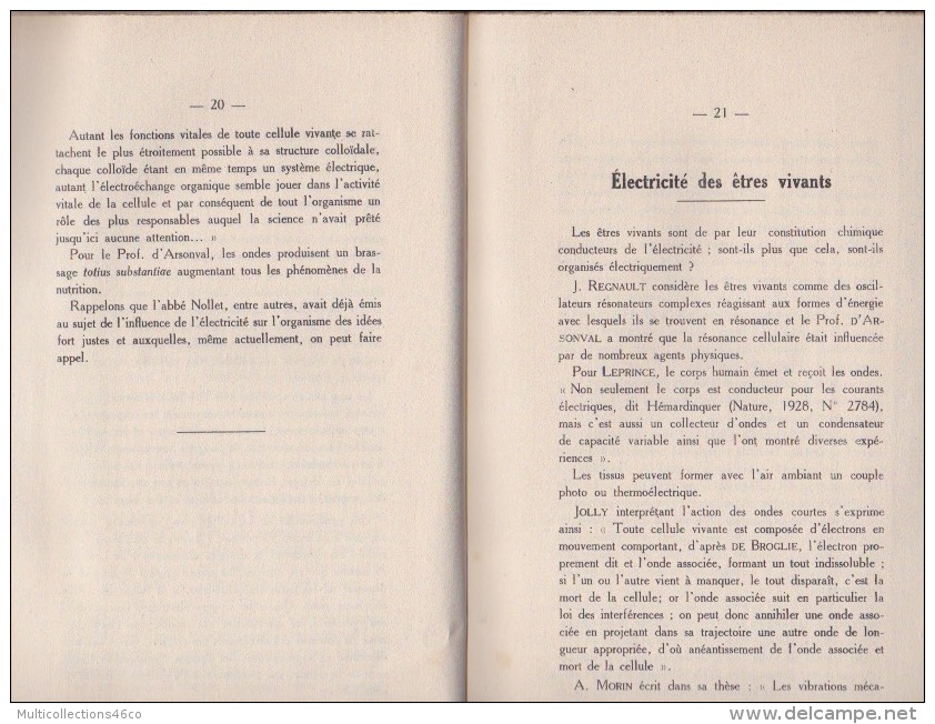 090418 MEDECINE - 1935 Docteur GIRAUD De TANLAY Yonne - Influence Variations Météo Sur Organisme - Attrezzature Mediche E Dentistiche