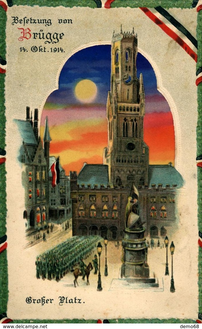 Belgique Belgie Flandre Occidentale Brugge Bruges Brugges  Superbes CARTES Lot De 4 Cartes - Brugge