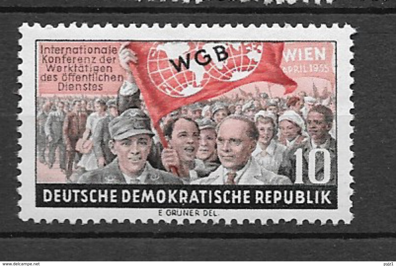 1955 MNH DDR - Neufs