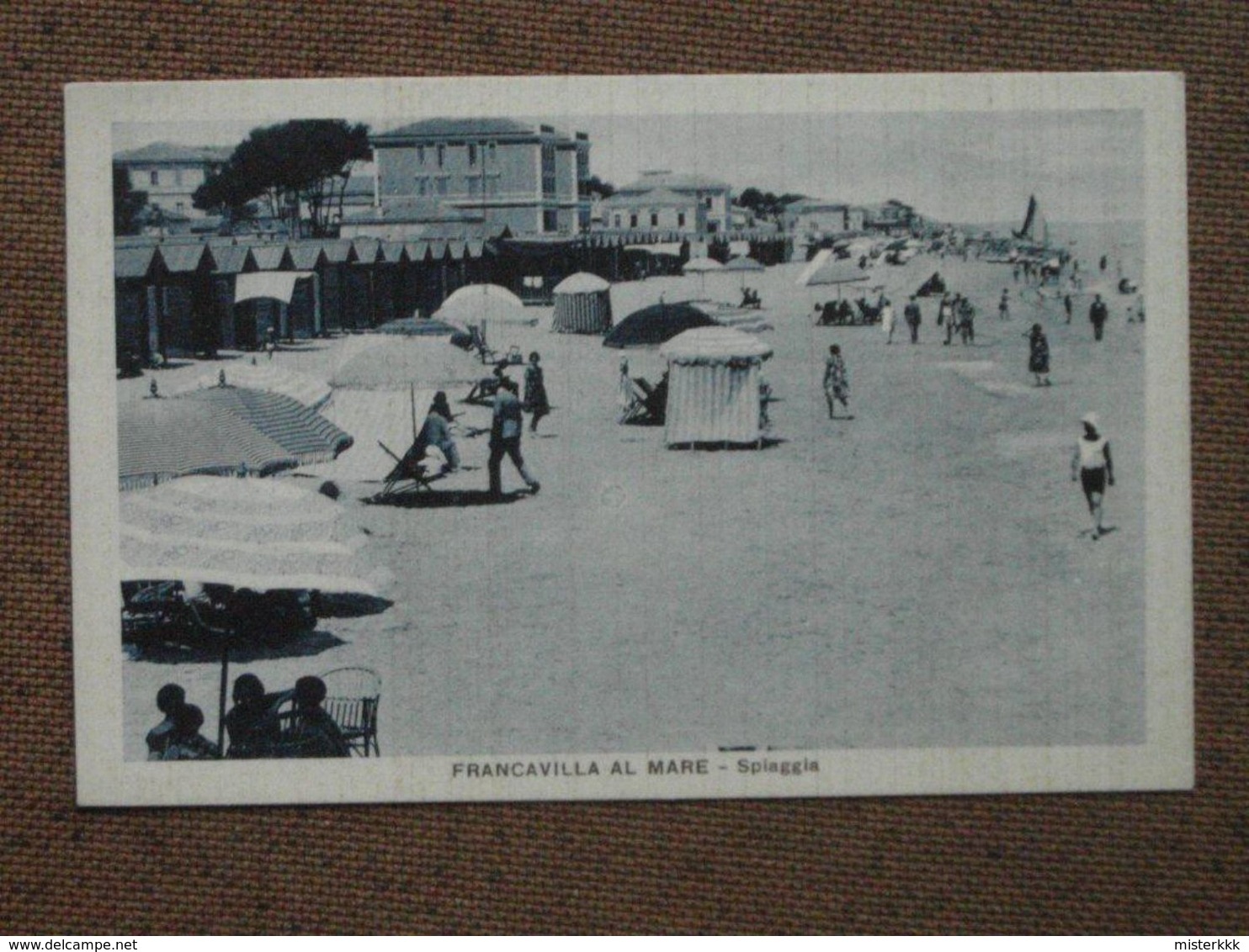 FRANCAVILLA AL MARE - SPIAGGIA -ANIMATA    -F/P  ---BELLISSIMA  - - Chieti