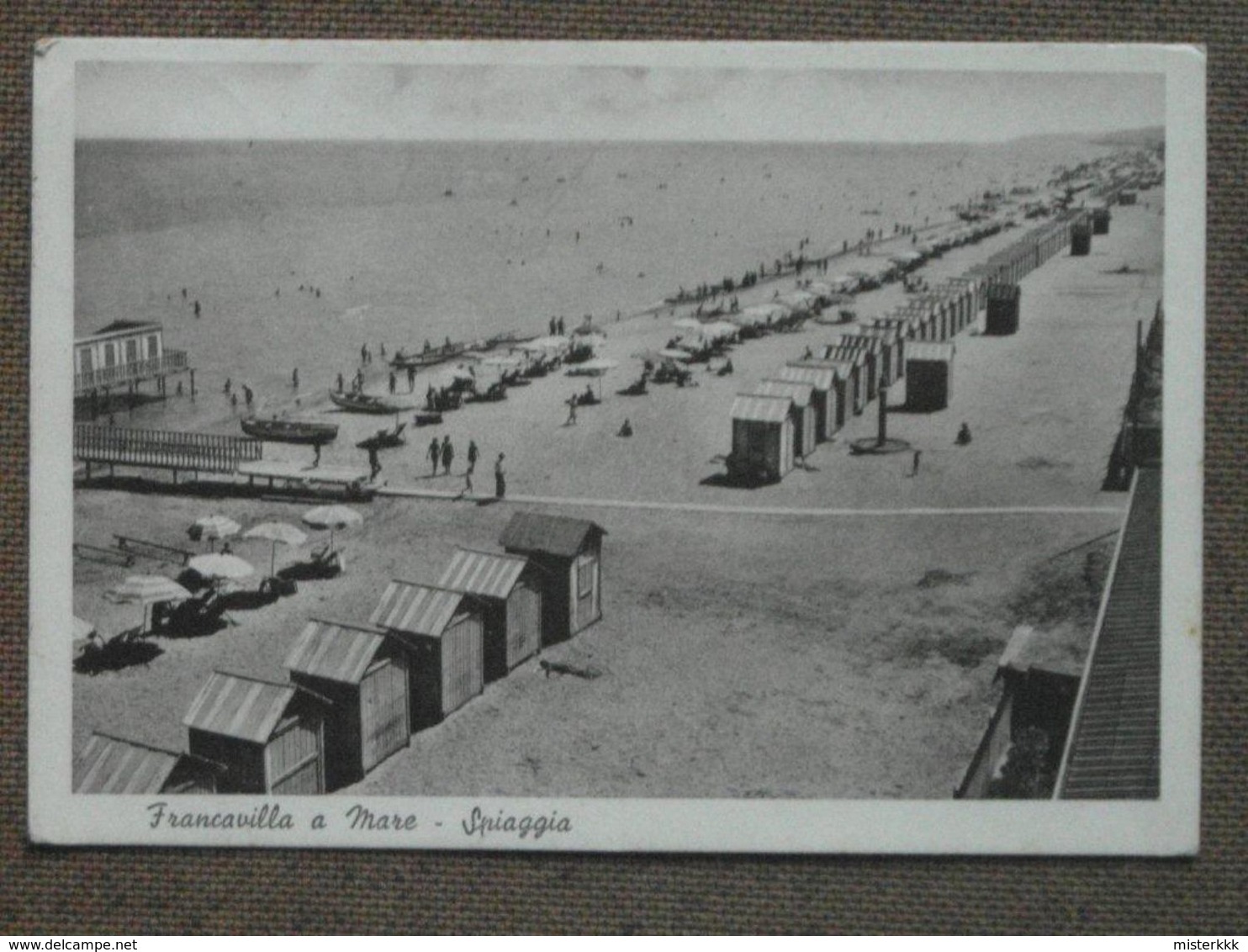 FRANCAVILLA AL MARE   - 1939 - SPIAGGIA       ---BELLISSIMA  - - Chieti