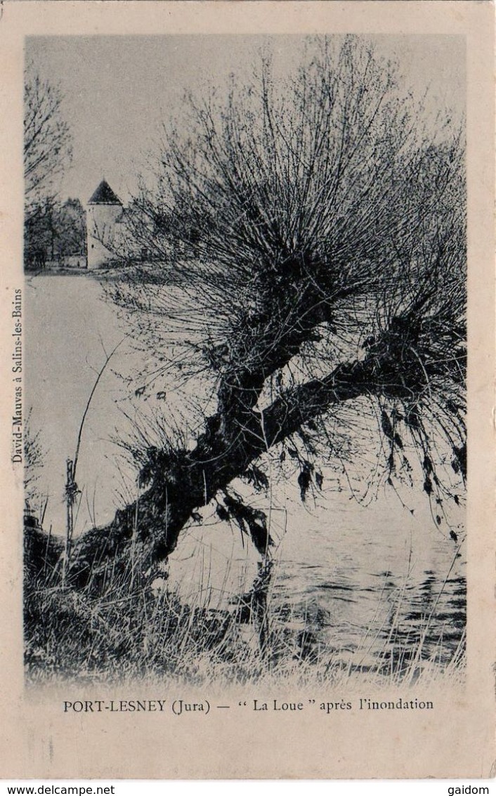 PORT LESNEY - La Loue Après L'inondation - Altri & Non Classificati