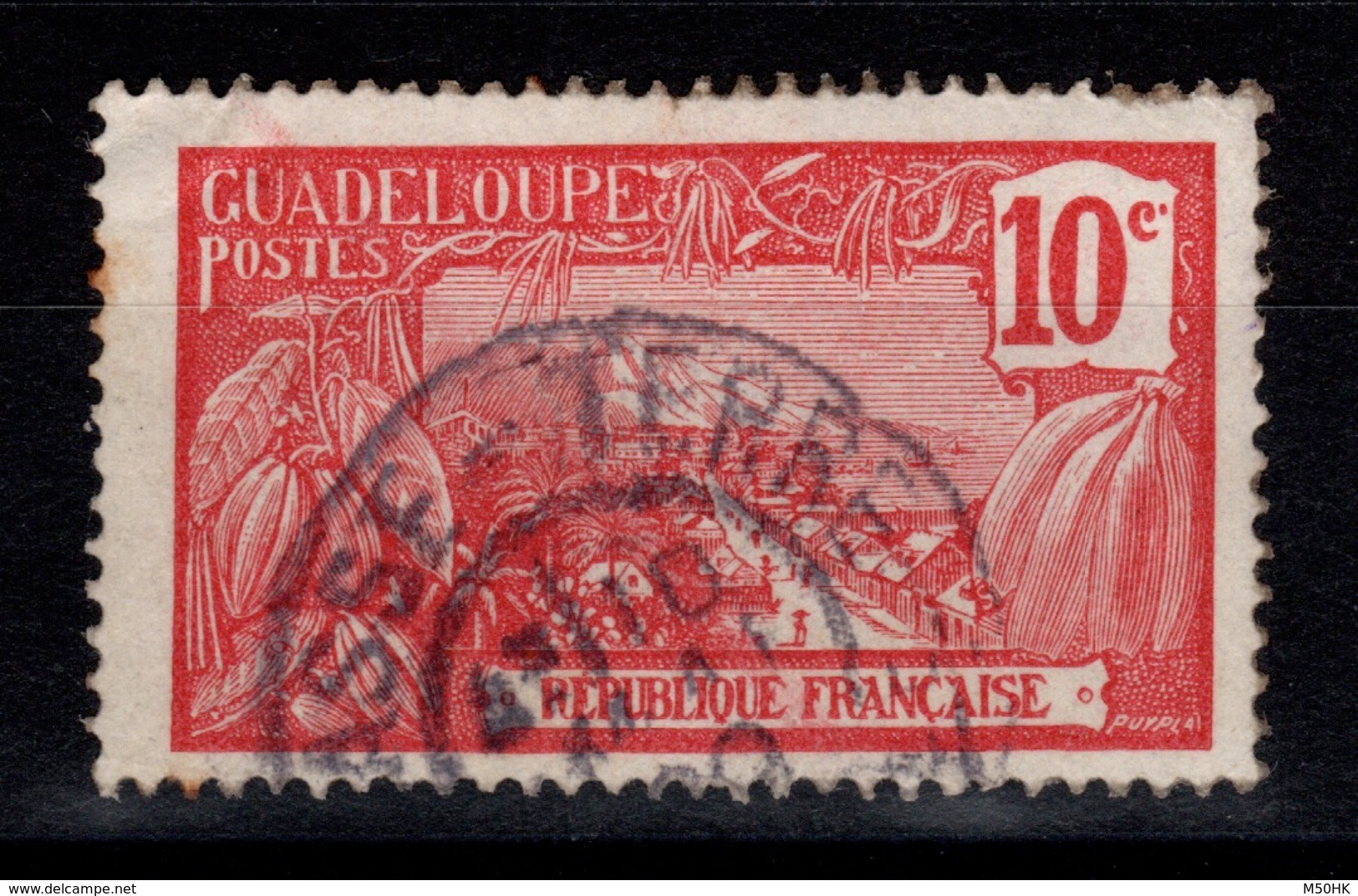 Guadeloupe - YV 59 Oblitere BASSE TERRE - Used Stamps