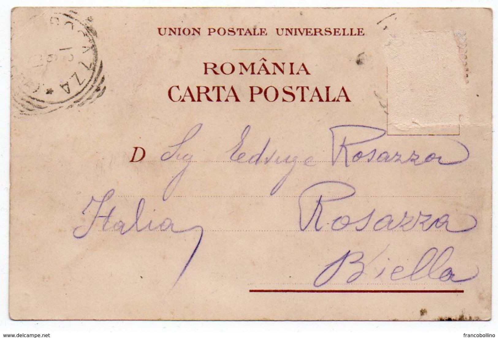 ROMANIA/ROUMANIE - SALUTARI DIN BUCURESCI/BUCURESTI - PALATUL TELEGRAFO-POSTAL / OLD COLOUR LITHO-1902 - Romania