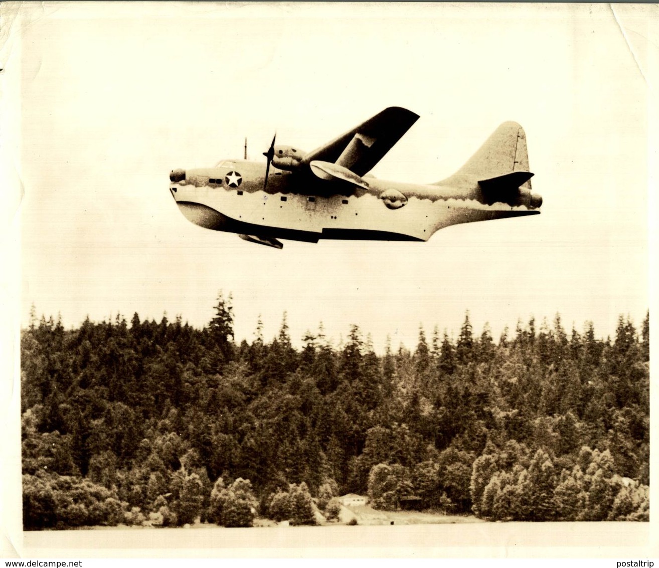 BOEING XPBB 1 SEA RANGER  WWII   26* 21 CM SEATTLE WASHINGTON USA - Aviación