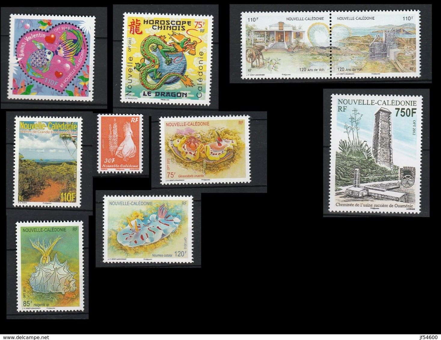 Nouvelle Calédonie 1141 à 1150** - Unused Stamps