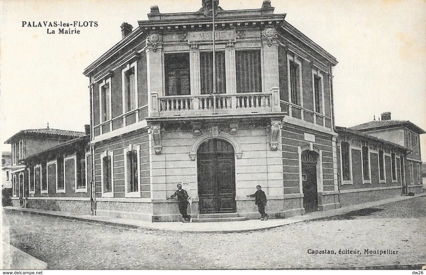 Palavas-les-Flots - La Mairie - Edition Capestan - Carte Non Circulée - Palavas Les Flots